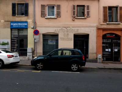 Lyon 5e - Rue de Trion, ancienne auto-école