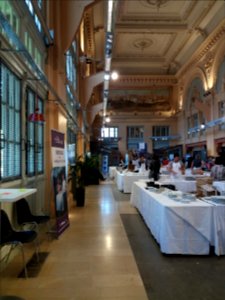 Lyon 6e - Gare de Lyon-Brotteaux, salle des pas perdus, La Vaisselle des Chefs