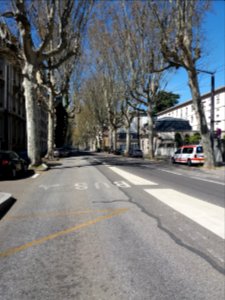 Lyon 6e - Boulevard des Belges, côté nord depuis la rue Duquesne