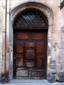 Lyon 5e - Rue Saint Jean - Porte au numéro 9