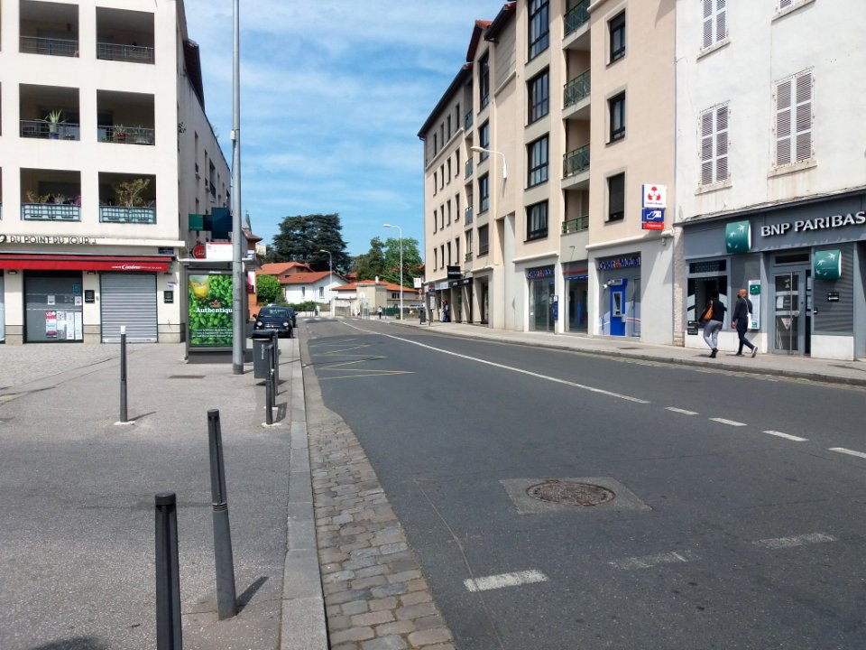 Lyon 5e - Rue des Aqueducs - Depuis l'avenue du Point du Jour