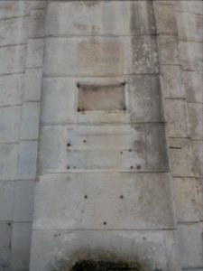 Lyon 6e - Boulevard des Belges, plaques effacée et manquante sur le musée Guimet