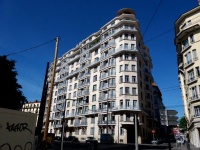 Lyon 6e - Boulevard Jules Favre - Palais de Flore, façades est et nord