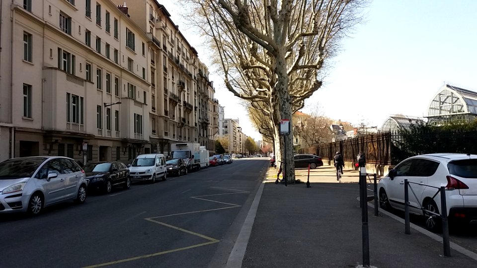 Lyon 6e - Avenue Verguin, côté ouest