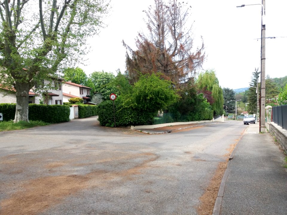 Lyon 9e - Rue de la Gravière - Depuis Le Hameau de Trion