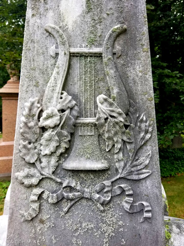 Lyre - Mount Auburn Cemetery - Cambridge, MA - 20200903 150239