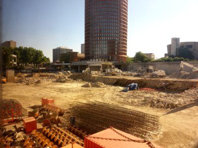 Lyon Part-Dieu - Destruction du parking du centre commercial 2