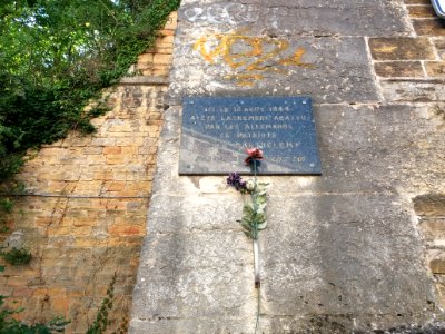 Lyon 9e - Plaque Lucien Bathelemy