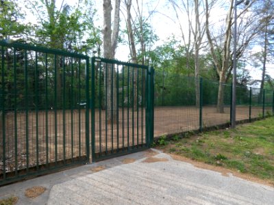 Lyon 9e - Parc du Vallon - Terrain de boules