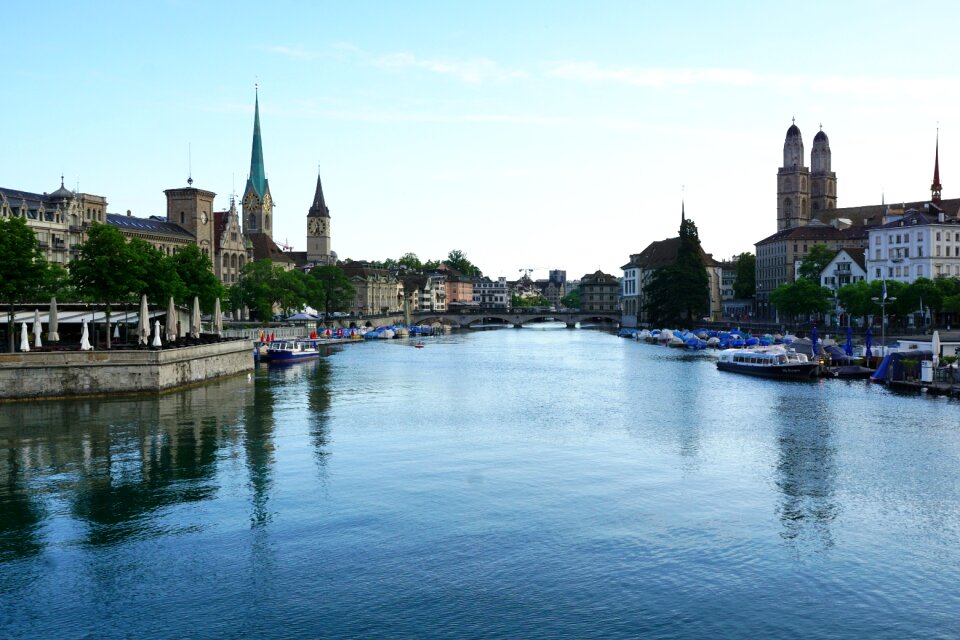 Switzerland summer river