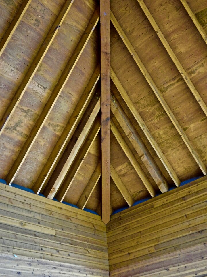 Interior design brown construction