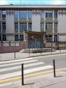 Lyon 5e - Rue François Vernay, groupe scolaire Jean Gerson