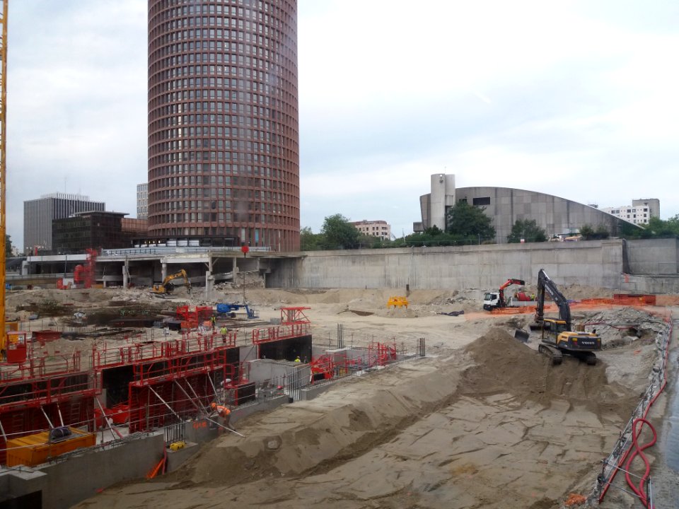 Lyon Part-Dieu - Construction de l'extension du centre commercial