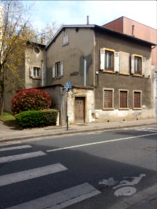 Lyon 5e - Rue Joliot-Curie - Maison au numéro 14
