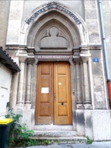 Lyon 5e - Rue Cléberg, porte au numéro 5