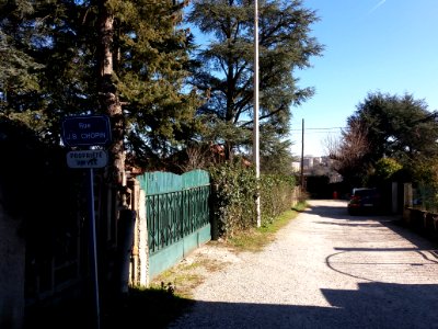 Lyon 9e - Rue Jean-Baptiste Chopin, partie nord au départ de la rue Ernest Fabrègue