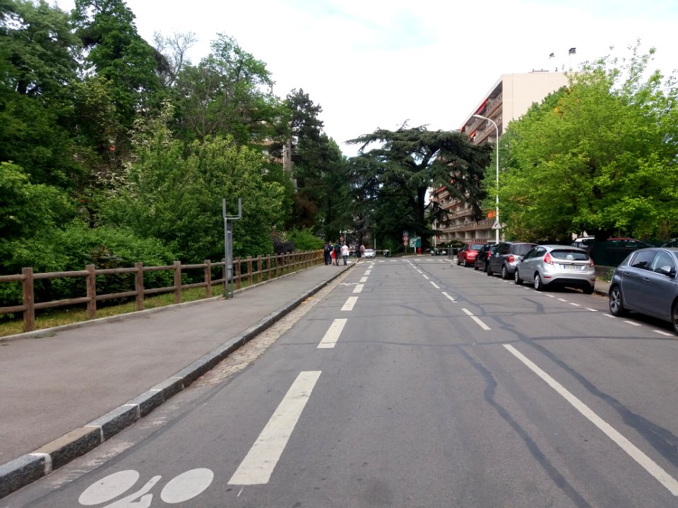 Lyon 5e - Rue Docteur Edmond Locard - Depuis la rue des Aqueducs