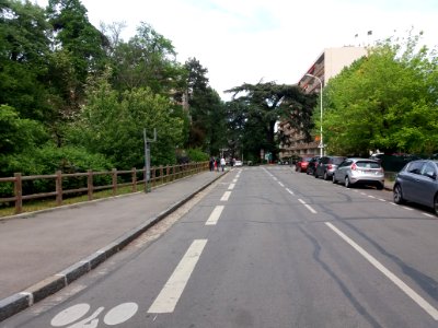 Lyon 5e - Rue Docteur Edmond Locard - Depuis la rue des Aqueducs