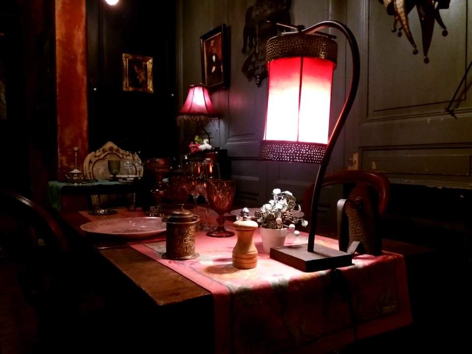 Lyon 5e - Rue du Bœuf - Restaurant La Nef du Fou - Salle du bas 02