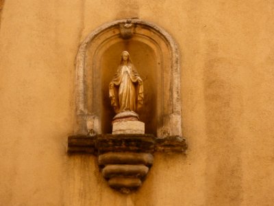 Lyon 5e - Rue Mourguet - Vierge Immaculée, au numéro 8