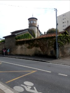 Lyon 5e - Rue Joliot-Curie - Maison avec tourelles au numéro 37 (2)