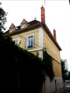 Lyon 5e - Rue des Pommières, maison à l'angle de la rue de la Favorite