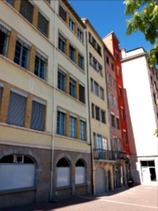 Lyon 5e - Place Crépu - Immeubles