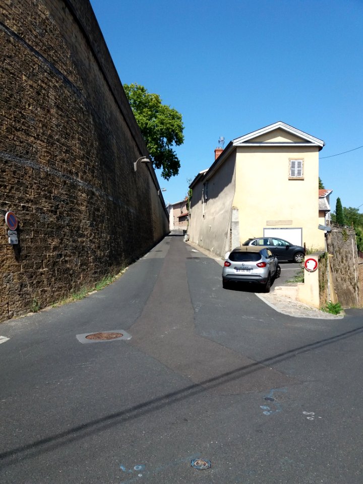 Lyon 5e - Rue des Trois Artichauts - Depuis la montée Saint Laurent