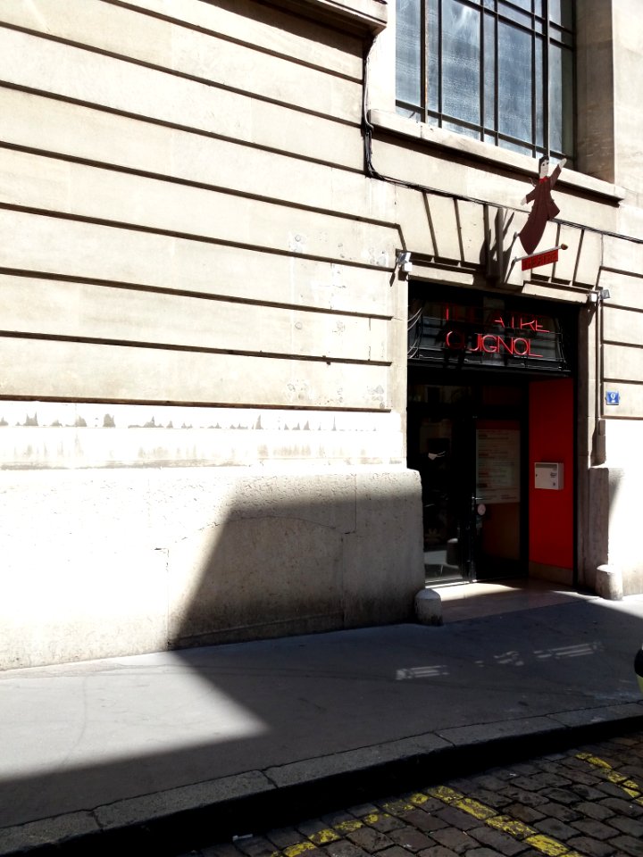 Lyon 5e - Rue Louis Carrand - Théâtre Le Guignol de Lyon, entrée