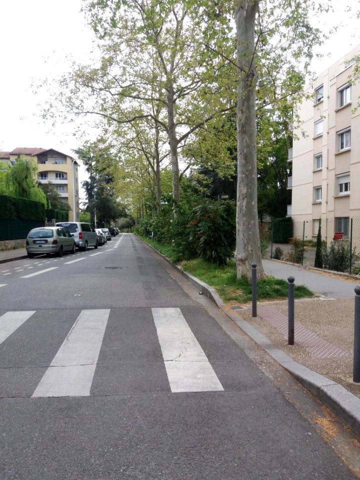 Lyon 5e - Rue Maurice Jacob - Depuis la rue des Aqueducs