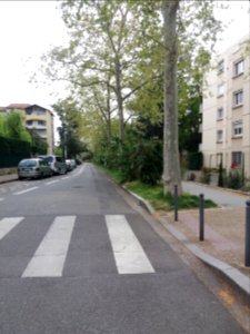 Lyon 5e - Rue Maurice Jacob - Depuis la rue des Aqueducs
