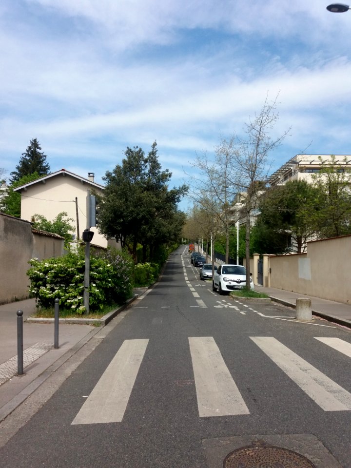 Lyon 5e - Rue Maurice Jacob - Depuis la rue Joliot-Curie
