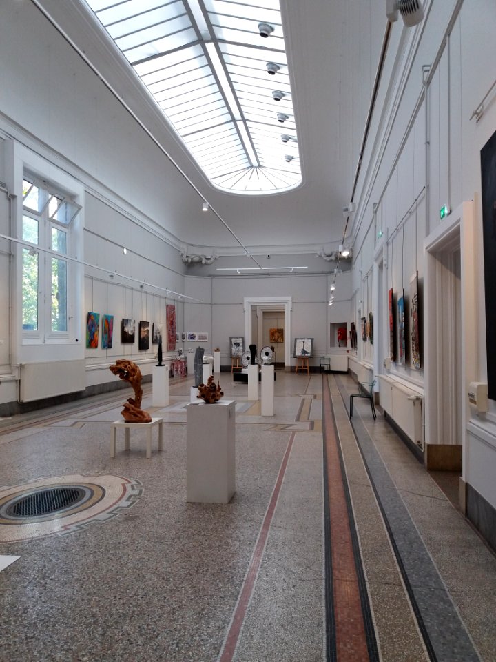 Lyon 5e - Quai de Bondy, palais Bondy, salle des expositions, Regain Art'Lyon 2019 (2)