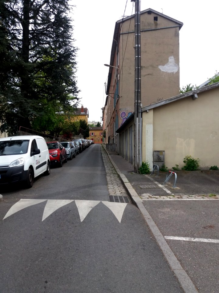 Lyon 5e - Rue des Pépinières - Depuis l'avenue Barthélémy Buyer