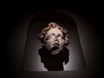 Lyon 5e - Musée Lugdunum, tête de Cybèle