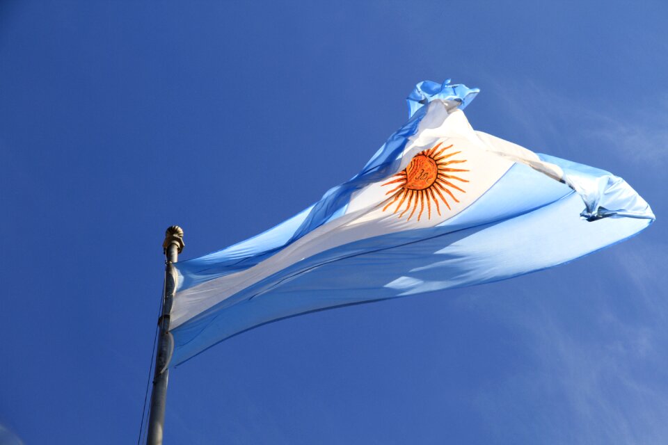 Flag argentina argentinian