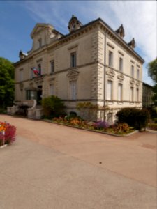 Lyon 5e - Parc de la Mairie - Mairie du 5e - Façades ouest et sud