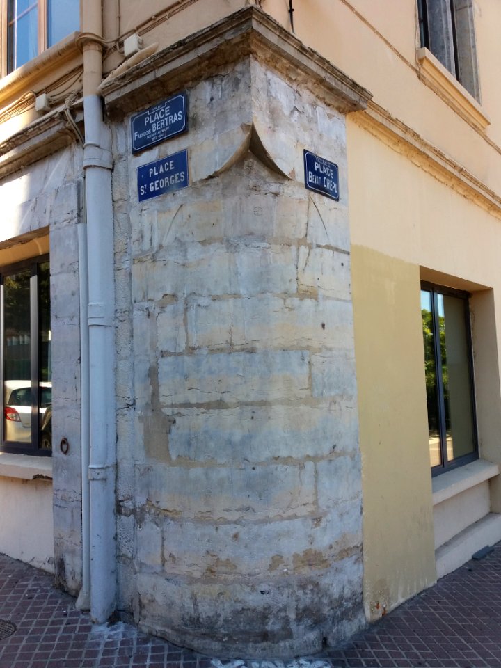 Lyon 5e - Plaques places Bertras, Saint-Georges et Crépu