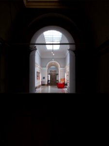 Lyon 5e - Quai de Bondy, palais Bondy, hall de la salle des expositions (2)