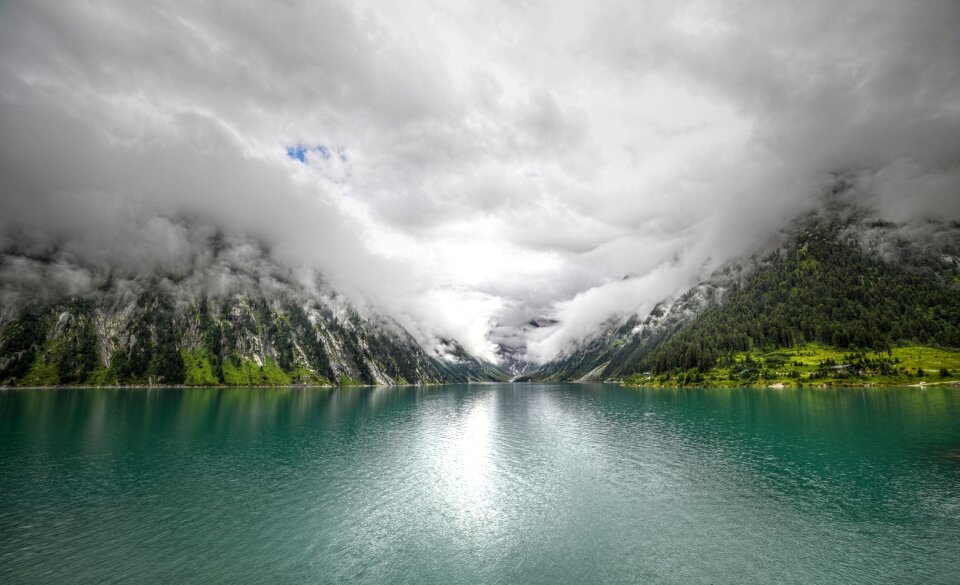 Alpine mountains austria photo