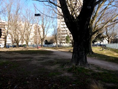 Lyon 7e - Place Alexandre Morin, vue depuis l'angle sud