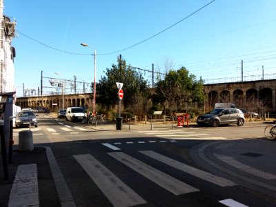 Lyon 7e - Jardin des 44 enfants d'Izieu, vu de loin