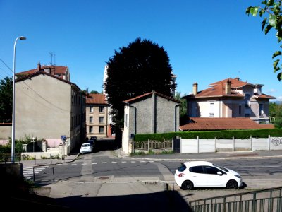 Lyon 5e - Montée de Loyasse, depuis le jardin Francine Chollet