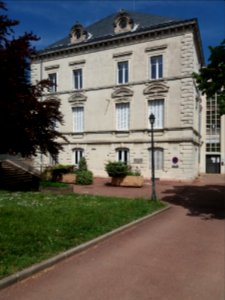 Lyon 5e - Parc de la Mairie - Mairie du 5e - Façade sud