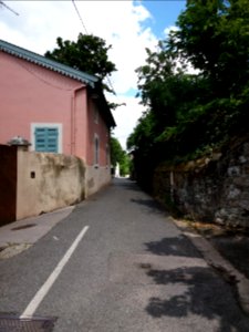 Lyon 5e - Impasse du Fort Saint-Irénée, en allant vers la résidence universitaire