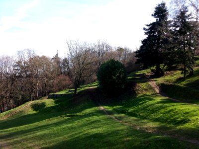 Lyon 5e - Piste de La Sarra, vers l'est