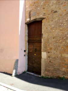 Lyon 5e - Montée Saint Laurent - Porte au numéro 31