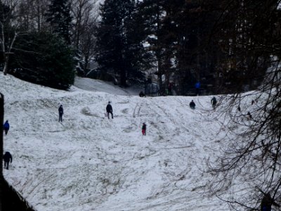 Lyon 5e - Piste de la Sarra - Lugeurs
