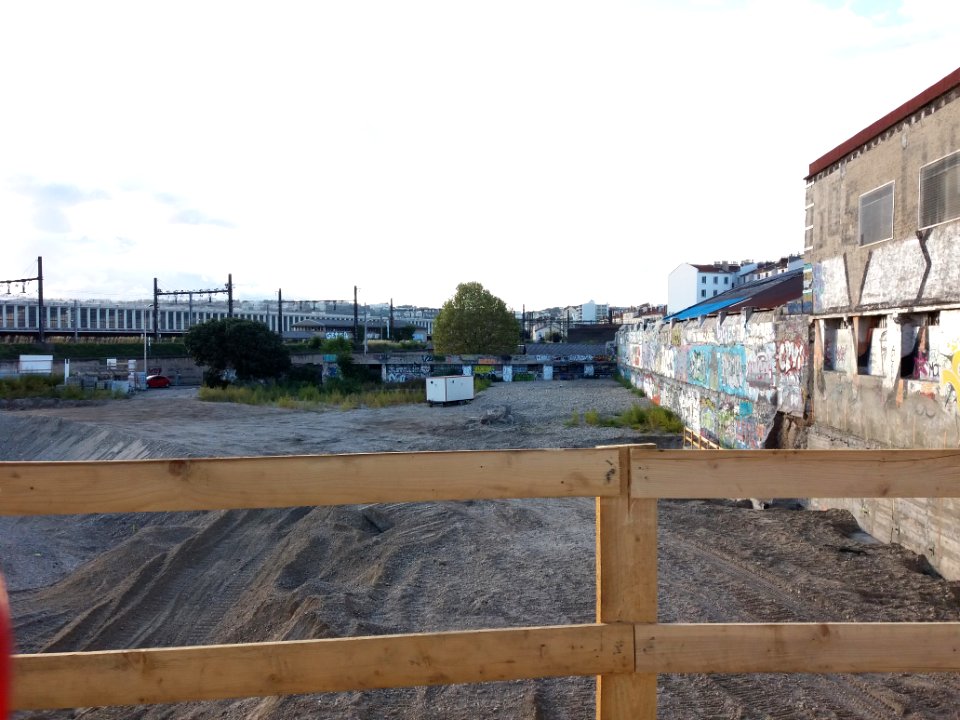 Lyon 7e - Impasse des Chalets, terrain vague de la rue Paul Duvivier