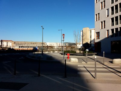 Lyon 7e - Intersection des rues Pré Gaudry et des Balançoires
